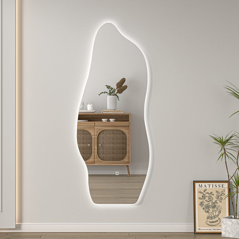 Irregular LED Dressing Mirror