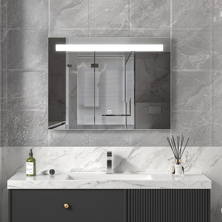 Top Light Bathroom Mirror