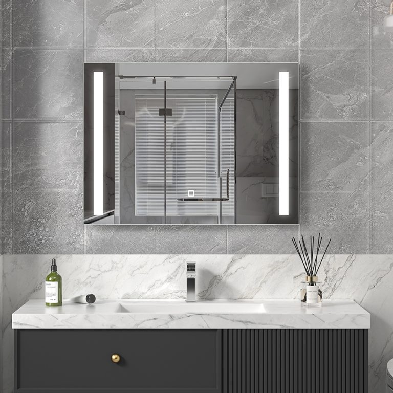 Side Light Bathroom Mirror