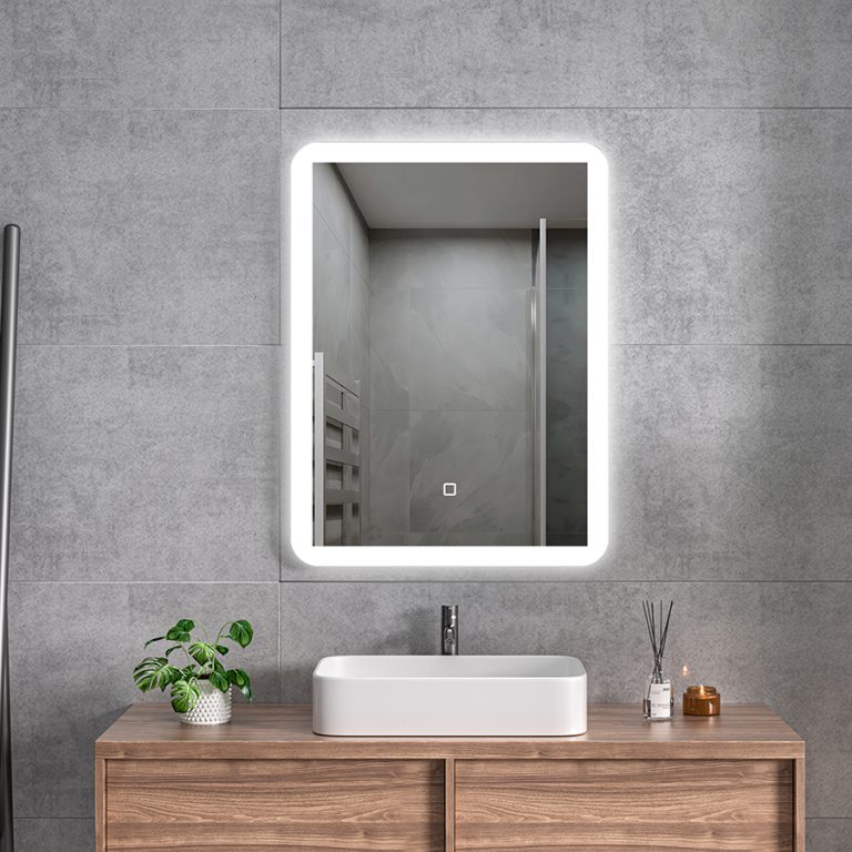 Minimalist LED Bathroom Mirror