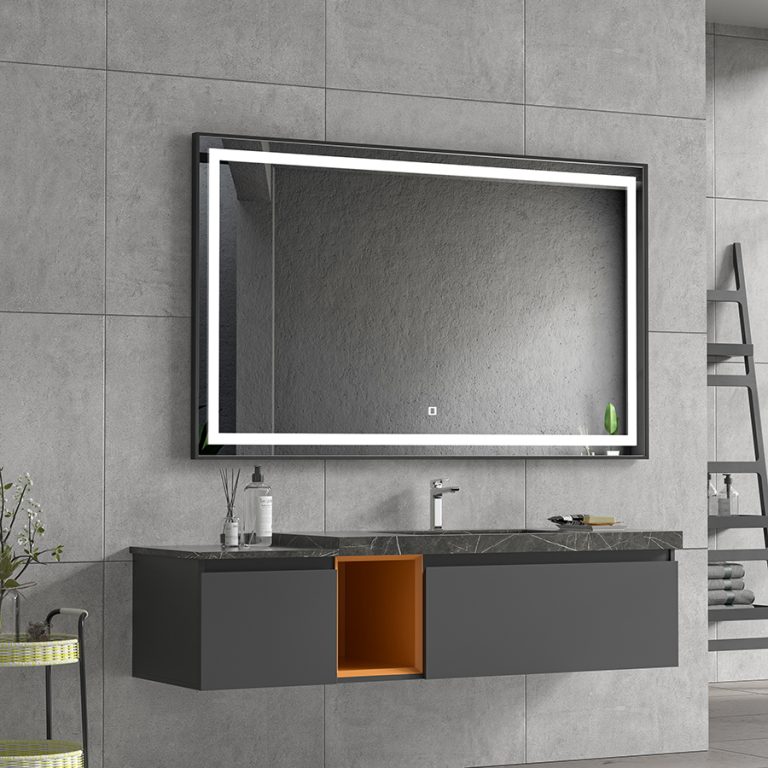 Aluminum Frame Bathroom Mirror