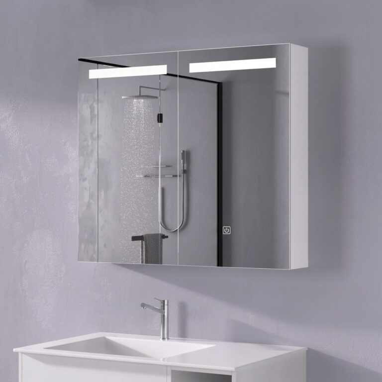 Smart LED Mirror Cabinet