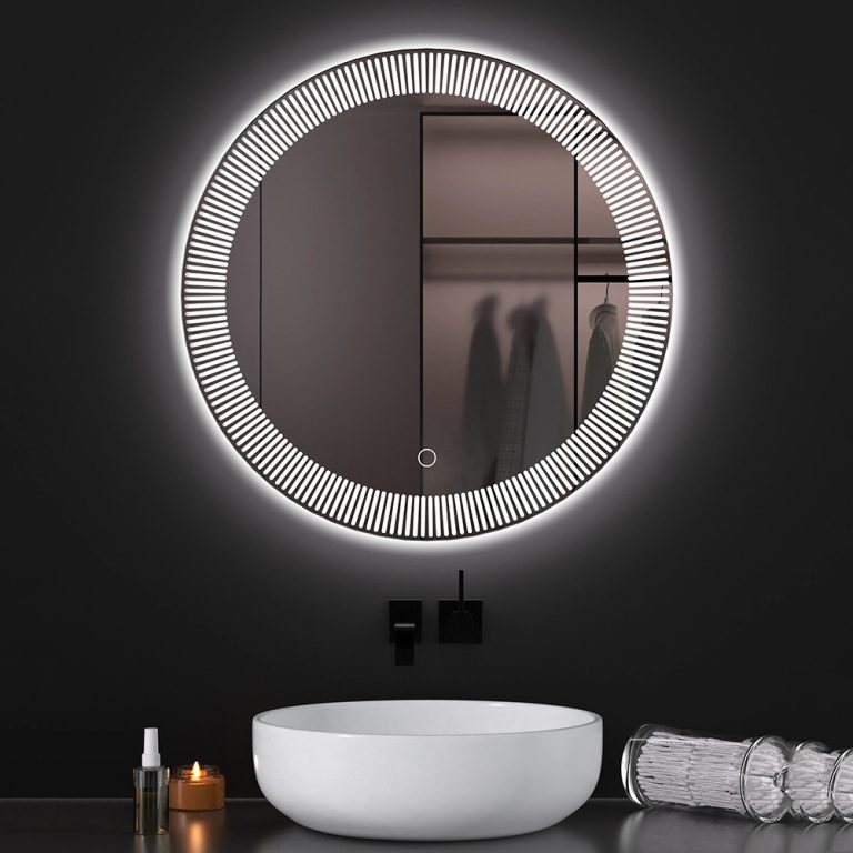 Decorative Round LED Mirror