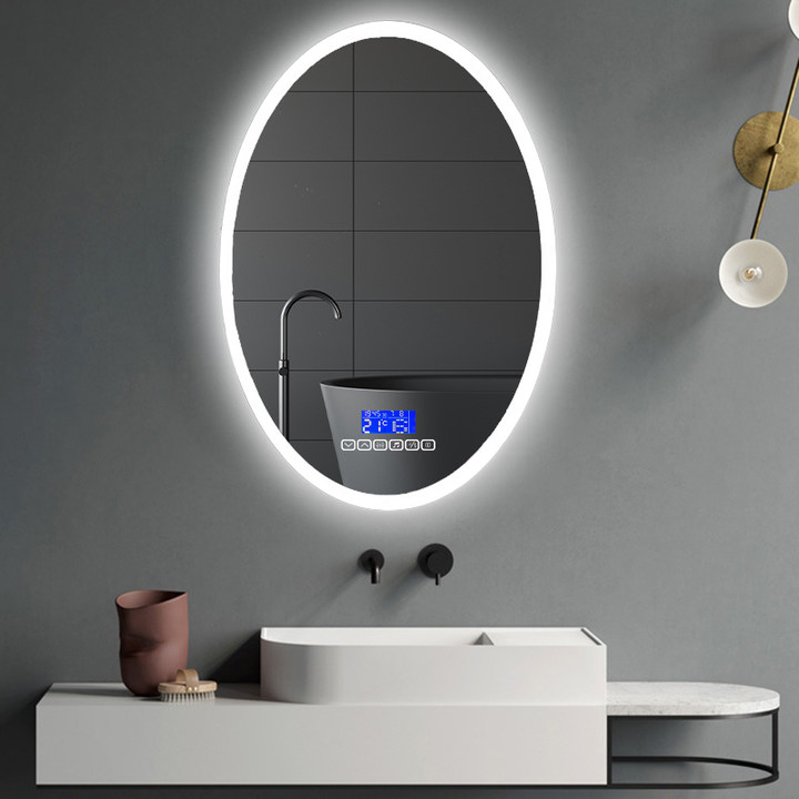 Oval LED Bathroom Mirror