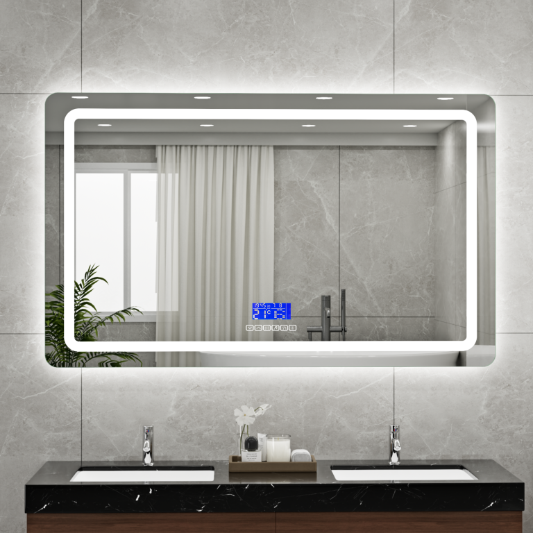 Rectangular LED Bathroom Mirror