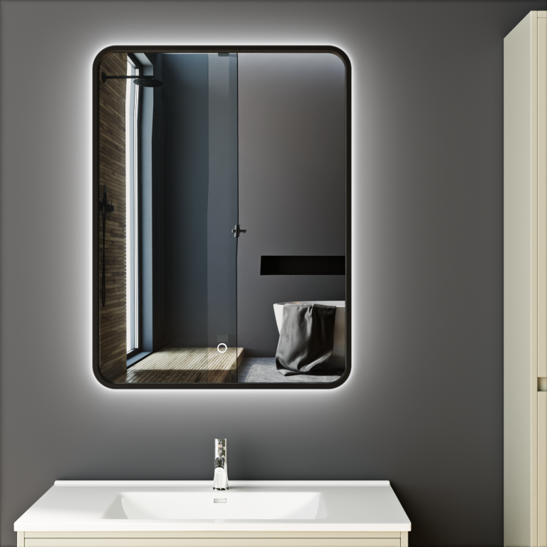 Smart Rectangle LED Bathroom Mirror