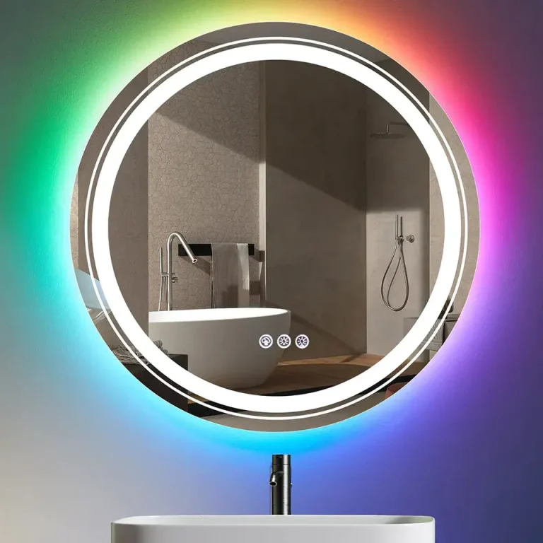 Round LED Bathroom Mirror