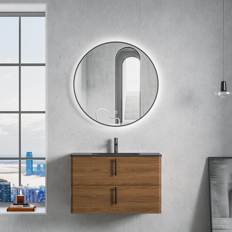 Bathroom Vanity with Stone Countertop